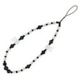 thumbnail image 1 of ColoMX Acrílico Beaded Lanyard Conejo Cabeza con cuentas Celular Charm Anti-Perdido Cadena Teléfono, 1 of 7