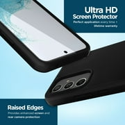 Case-Mate Samsung Galaxy A54 Compatible Case and Screen Protector - Black