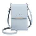 thumbnail image 1 of l Mini bolso de la moda de las señoras de la cartera del teléfono móvil de un solo hombro de la PU, 1 of 4