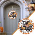 thumbnail image 1 of Fiudx Ofertas relámpago del día, solo en línea Adorno de Halloween, letrero de bienvenida, decorativo, vintage, para colgar en la pared, para el hogar y el jardín, 1 of 7