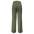 thumbnail image 5 of Dress Pants Women High Waisted Wide Straight Leg Loose Business Casual Office Work Pants Slacks for Women, 5 of 5