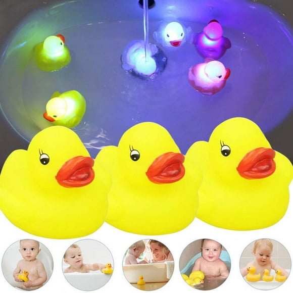 Duck Bath Toy Large Bath Duck Lighting Rubber Duck Baby Shower Toy