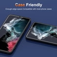 thumbnail image 5 of [3 Pack] Cnarery Screen Protector for Galaxy S22 Ultra, [Flexible TPU Film] [Not Glass] [Fingerprints Sensor Compatible] [Case Friendly] Screen Protector for Samsung Galaxy S22 Ultra, 5 of 7