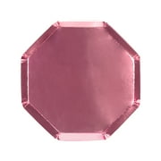 Meri Meri Metallic Pink Side Plates, 8ct