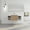 Imitative Oak, variant on 48-Inch Bathroom Vanity with Soft-Close Doors & Integrated Resin Sink - 24" & 12" Space-Saving Cabinet Combo with 2 Storage Shelves and Easy Assembly KD Design
