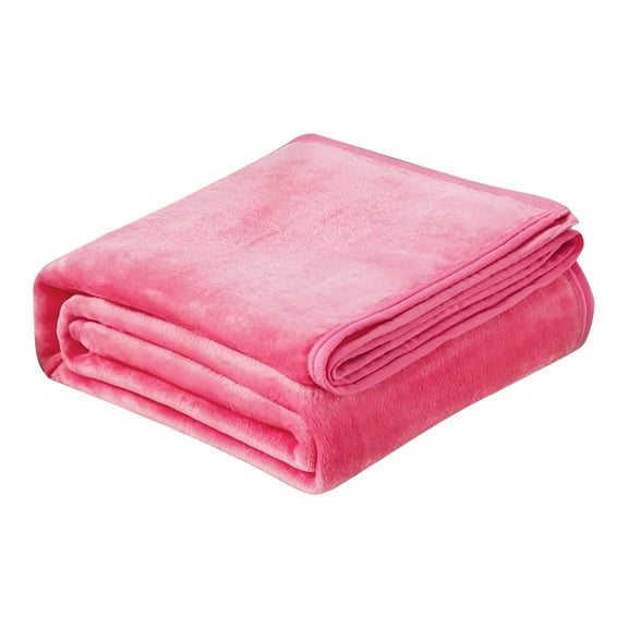AUQ Fleece Blanket,Queen Size,Luxury Bed Blanket,Anti-Static Fuzzy Soft Blanket Microfiber