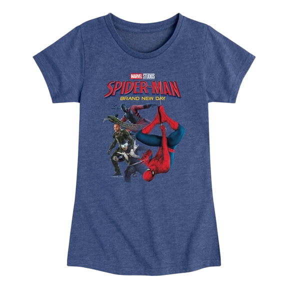 Spider-Man - Character Group Fitted Short Sleeve Graphic T-Shirt