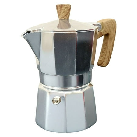 

Maker for Strong Flavored Espresso Portable Aluminum Percolator Pot - 150ml