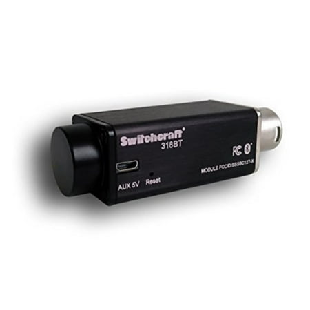 switchcraft 318bt bluetooth audiostix phantom powered audio receiver