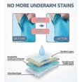 thumbnail image 3 of 100 Disposable Premium Absorbent Underarm Sweat Pads, 3 of 5