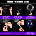 thumbnail image 5 of 10 Pack LED Light up Clear Balloons-20" Reusable Balloons with LED Light and Switch, for Wedding, Birthday, Anniversary, Party, Colorful, 5 of 7