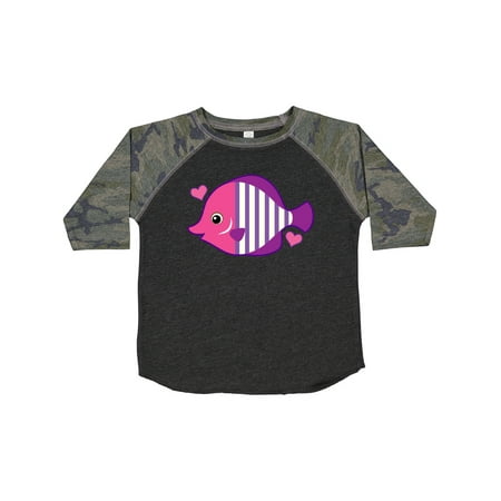 

Inktastic Cute Tropical Fish Beach Vacation Gift Toddler Toddler Girl T-Shirt