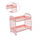 thumbnail image 1 of Estante de almacenamiento de plástico para baño de 2 capas, estante de cocina para inodoro, organizador de cosméticos para artículos diversos Almacenamiento y organización del hogar Rosa claro Bearachild HA000843-03B, 1 of 1