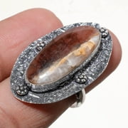 Montana Agate Gemstone Handmade Fashion Unique Gift Ring Jewelry 7" SA 259