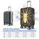 thumbnail image 4 of Fotbe Gold Spider On The Web Funda Protectora para Equipaje, Antirrayones y Resistente a la Suciedad, Compatible con Maletas de 18 a 32 Pulgadas-Large, 4 of 7