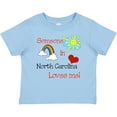 thumbnail image 3 of Inktastic Someone in North Carolina Loves Me Boys or Girls Baby T-Shirt, 3 of 5