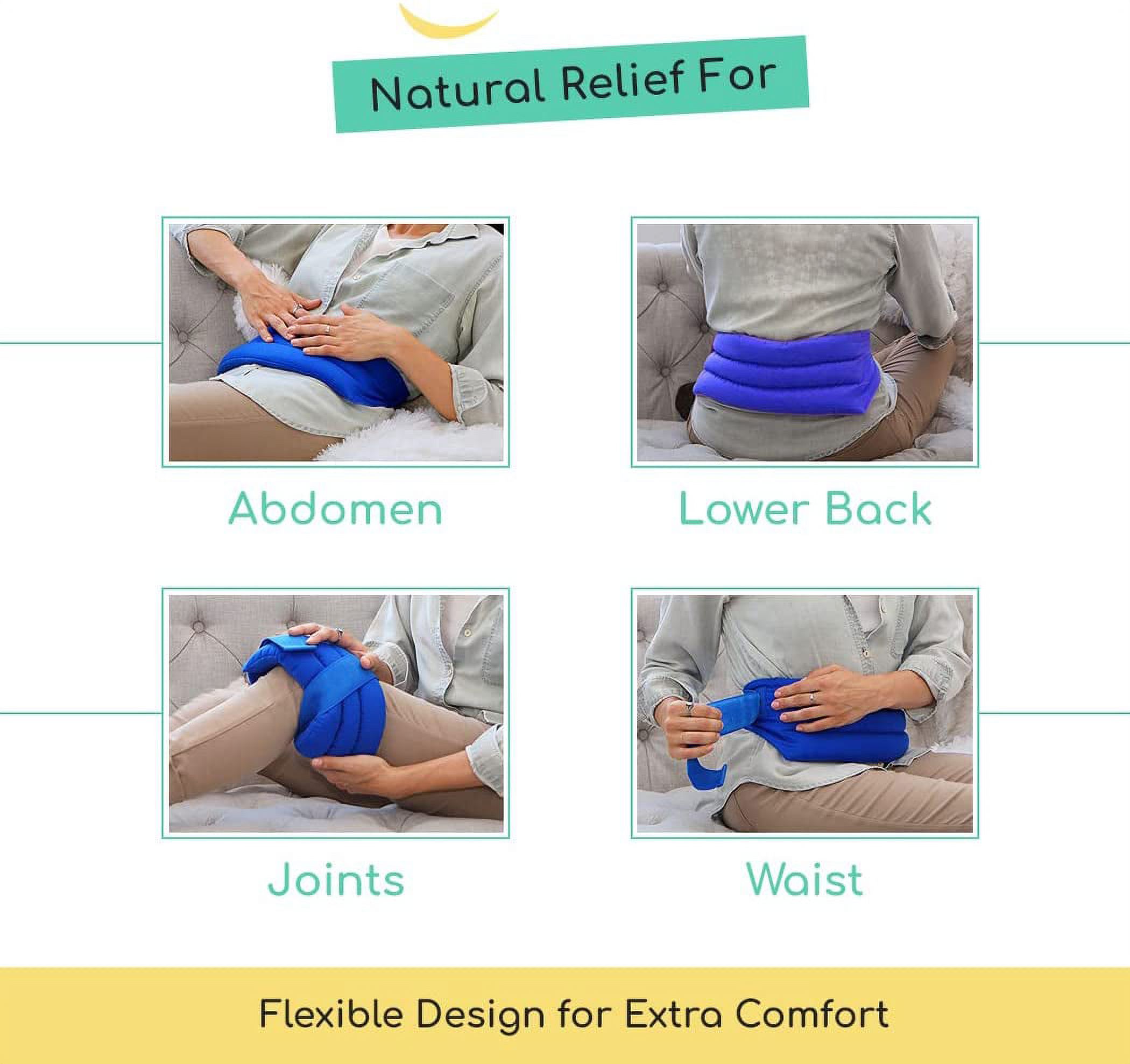  Heating Pad for Back Pain Relief & Cramps, KOT Heating