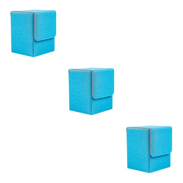 sweethay Caja de almacenamiento de tarjetas de juego organizador de colección multifuncional de PU de gran capacidad, funda protectora para Type1 NO1