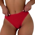 thumbnail image 6 of Blmnix Tankini Swimsuits Swimsuit for Women Modest Swimsuits Two Piece Swimsuit Swimming Suit Red Boat Neck Swimsuit Tops for Women,S, 6 of 6