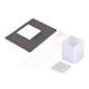 thumbnail image 2 of Caja para sujetar pestañas postizas con tablero magnético, expositor portátil para pestañas postizas Gris, 2 of 9
