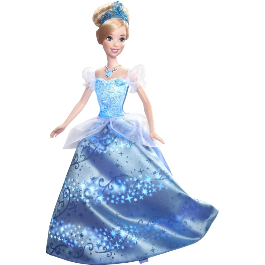 Disney Princess Swirling Lights Cinderella Doll - Walmart.com - Walmart.com