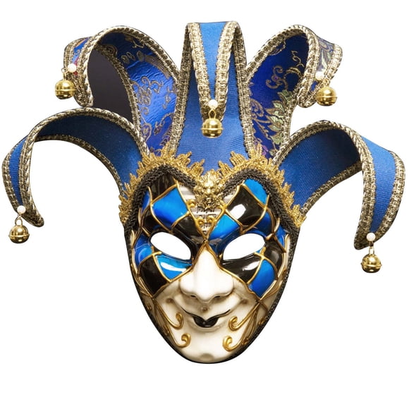 GDREDA Mascarade Élégante for Carnival Performances et Festif Maison Bleu, Taille Unique