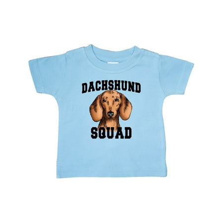 

Inktastic Dog Dachshund Squad Gift Baby Boy or Baby Girl T-Shirt