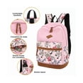 thumbnail image 2 of Kit Mochila Moda Casual Bolso Casual Para Mujer, 3 Piezas Rosa Malubero Kit Mochila, 2 of 4