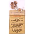 thumbnail image 5 of Chaplet/Bracelet Holy Rosary - Olive Wood with Holy Land Soil Center (19 cm or 7.5 in), 5 of 5