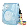 thumbnail image 3 of justharion Protective Hard Case Anti-dust Strap for Instax Mini 11 Polaroid Camera Blue, 3 of 7