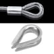thumbnail image 5 of Abrazadera De Cuerda De Alambre ANGGREK Clip De Dedales De Acero Inoxidable Con 10 Dedales, 5 of 8