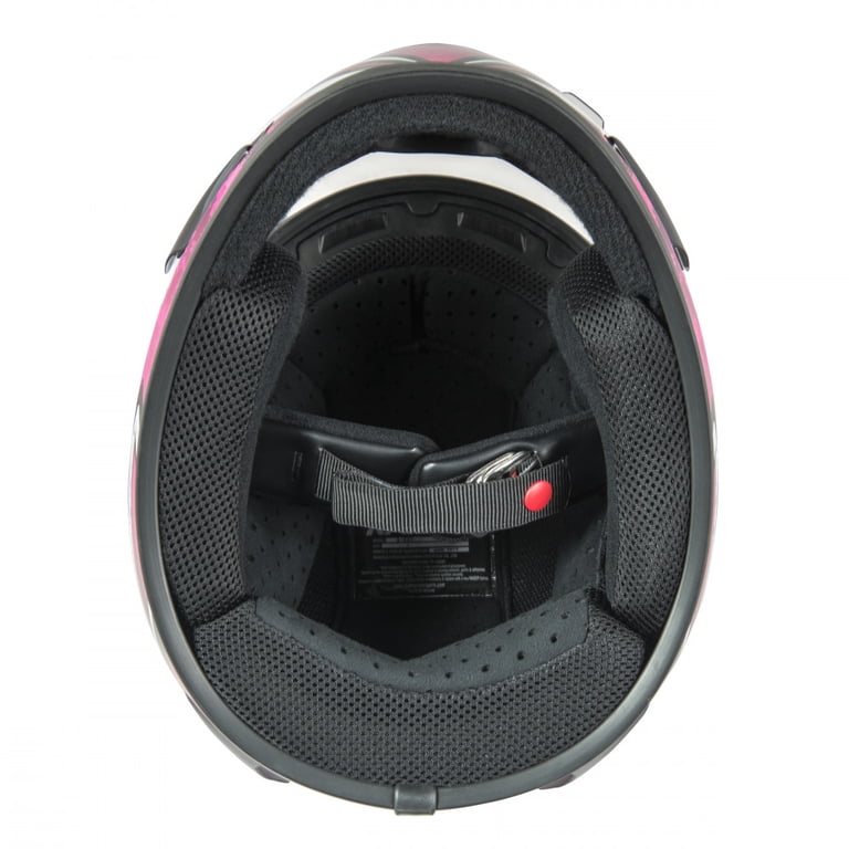 Free Shipping! Raider Octane Full Face Motorcycle Helmet DOT Approved  Lightweight Shell Pink 2XL - Walmart.com