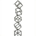 thumbnail image 4 of Southern Enterprises Vallejo Wall Mount Wine Storage Unit in Brushed Metal, 4 of 5