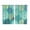 Blue Green, variant on Gray Shell Coral Kitchen Curtains 84 Inch Length, Coastal Summer Beach Nautical Ocean Grommet Top Bedroom Living Room Curtains, Light Filtering Cafe Curtain Drapes 2 Panels Set 84''x84''