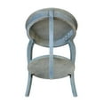 thumbnail image 5 of International Concepts Cambria Wood Round End Table in heather Gray, 5 of 7
