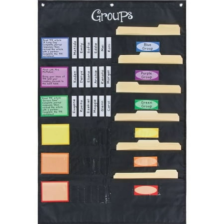 UPC: 0192407047662 | Small Group Management Pocket Chart – 1 pocket chart set