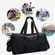 thumbnail image 1 of Fiudx Liquidación de ofertas flash Bolsas de gimnasio, bolsas de lona para deportes y viajes de fin de semana, bolsas ligeras y de gran capacidad para pasar la noche para hombres y mujeres, bolsas de, 1 of 7