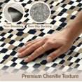 thumbnail image 6 of ODIKA 2'x3' Washable Doormat Neutral Tonal Gradient Border Transitional Symmetrical Design for Entryway, Kitchen, Laundry Room, Non-Slip, Low Pile, 6 of 7