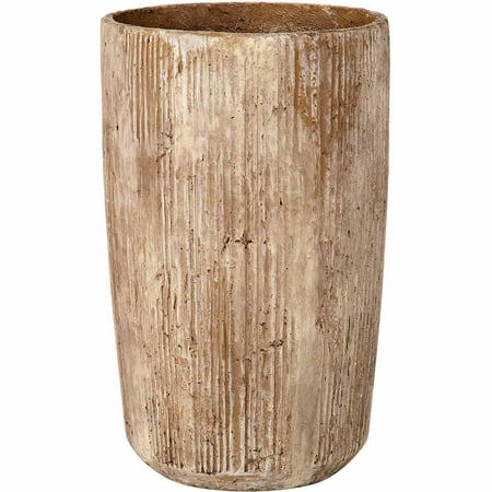 Modern Concrete Planter, 16"