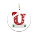 thumbnail image 1 of Lisbinx - Adorno navideño con 26 letras para árbol de Navidad, colgante personalizado, bricolaje, decoración navideña, decoración colgante para árbol de Navidad, 1 of 7