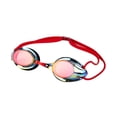 thumbnail image 4 of Gafas de natación resistentes al agua, ligeras y antivaho para niños y jóvenes, hombres, mujeres adultos al aire libre. Rojo, 4 of 8