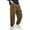 Brown, variant on RUTAYY Toddler Boys Pants Drawstring Elastic Sweatpants Active Joggers Plush Warm For Kids Trouser Versatile Infants Pants