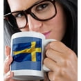 thumbnail image 2 of 3drose, Sweden. Swedish Flag - Eu28 Dfr0016 - David R. Frazier, 15oz Mug, 2 of 6
