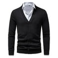 thumbnail image 4 of Cardigan Tricoté à Grandes Poches pour Hommes, 4 of 6