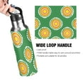 thumbnail image 2 of ALAZA Circle with Dots Water Bottle Insulated Flask Stainless Steel Straw Lid 20 oz, 2 of 6