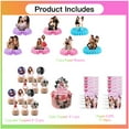 thumbnail image 2 of Ariana Grande Aesthetic Party Supplies Decor Cups Fans Decorations Honeycomb Centerpieces Cake Toppers, 2 of 6