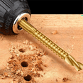 thumbnail image 6 of 3mm Titanium Coated Drill Bit Spiral Jagged Saw Composite Twist New, 6 of 8