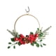 thumbnail image 2 of Xihbxyly Ofertas de Vacaciones Corona Navideña de Metal para Colgar En La Pared, Simulación de Planta, Decoración Festiva, Suministros para Fiestas Navideñas, Regalos de Inauguración de La Casa, 2 of 6
