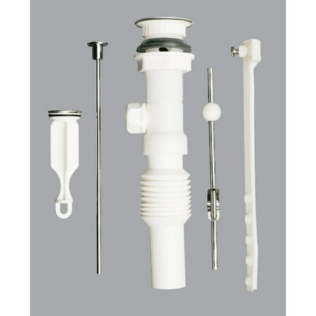 

Do it 1-1-4 In. Chrome-Plated-Plastic Flexible Pop-Up Assembly 400863 400863 400863