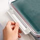 thumbnail image 2 of A4 Caja de Almacenamiento Transparente Portátil Plástico Documento Papelería Joyería Caja de Almacenamiento Escuela Hogar Suministros de Oficina, 2 of 5
